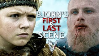 Bjorn’s First & Last Scene | Vikings #Shorts