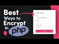 Best Ways to Encrypt Passwords, Keys, & More with PHP