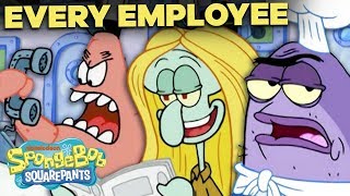 Every Krusty Krab Employee Ever Spongebob Nicktoons Nicktoons Mp3 Mp4