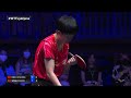 full match wang chuqin vs fan zhendong ms f wttljubljana 2023