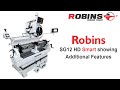 Robins SG12 HD (formerly SG8 XL) Smart showing additional features