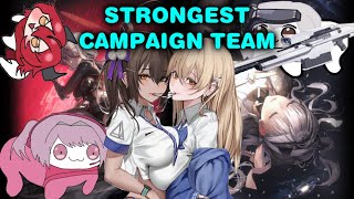 BEST HARD MODE CAMPAIGN Units/Team in LATE GAME (bonus with Scarlet: Black Shadow) | Nikke