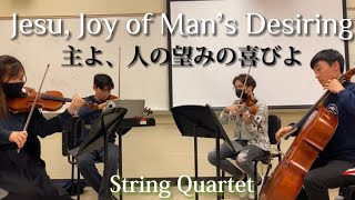 Jesu, Joy of Man's Desiring / J.S.Bach  主よ、人の望みの喜びよ バッハ カルテット/弦楽四重奏