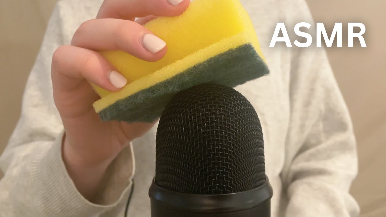 Asmr Random Trigger Assortment ёяты Sponge Latex Gloves Mic Triggers