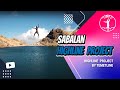 World Record: Highline Over Sabalan Lake.