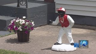 Andy Fox reports on lawn jockey controversy