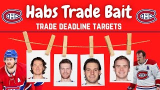 Habs Trade Bait - 4 Deadline Targets of the Montreal Canadiens