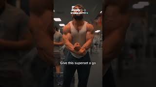 give this superset a try #superset#gym #biceps