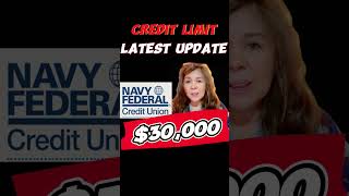 #shorts $30,000 initial credit limit from Navy Federal! 📣 #navyfederal  #nfcu  #creditlimit #credit