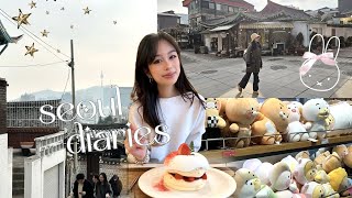 KOREA VLOG 🧸 winter in seoul, shopping and food in myeongdong, gangnam \u0026 more!