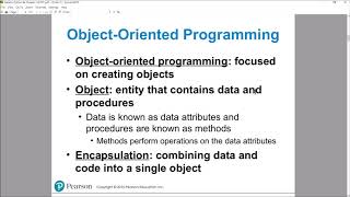 CS101 Lecture: 10.1: Procedural and Object-Oriented Programming