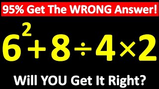 What An Amazing Math Challenge That 95% of People Get WRONG! 🤯 Can YOU Solve It? 🧠