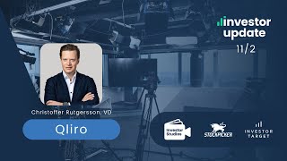 Investor Update - Qliros VD Christoffer Rutgersson kommenterar kvartalsrapporten live