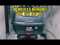 Cara Membuka dan Mengunci Box GIVI E43 NTL | Tutorial Box Givi