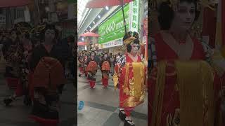 おいらん道中　#大須大道町人祭　2023年