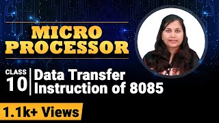 Data Transfer Instructions of 8085 Microprocessor - Instruction Set and Execution in 8085