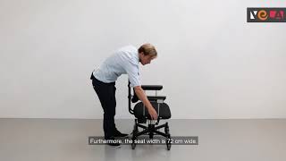 VELA Tango 310   Chair for severely bariatric users up to 300 kg - Westech