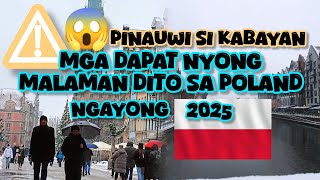 ⚠️Warning!!! Napauwi si kabayan ng wala sa oras dito sa Poland. Bakit kaya? Alamin ang dahilan.😱😱