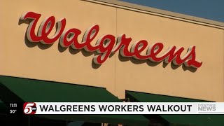 Day 2 of Walgreens worker walkout