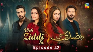 Woh Ziddi Si  Last Ep 42 - [ Aina Asif \u0026 Ali Abbas ] - 3rd January 2024 - HUM TV Drama Review