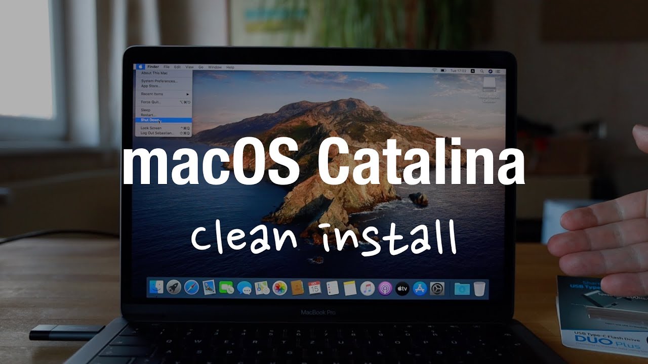 How To Clean Install MacOS Catalina From Bootable USB Drive - YouTube