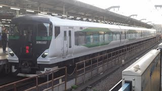 E257系5500番台OM-52編成 特急 あしかが大藤大船号 赤羽駅発車