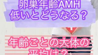 【不妊検査】卵巣年齢AMH低いとどうなるの？年齢ごとの大体の平均値は？