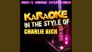 I Dont See Me In Your Eyes Anymore In The Style Of Charlie Rich Karaoke Version