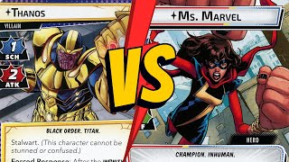 Ms. Marvel vs. Thanos - Marvel Champions LCG