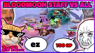 ALBION ONLINE I DUO OPENWORLD I BLOODMOON STAFF OP I OUNLY OUTNUMBERED I INSANE PROFIT