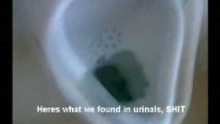 shit in school urinal - sudas mokyklos pisuare