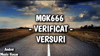 MGK666 - Verificat (versuri)