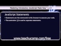 JavaScript Training Tutorial JavaScript Statements
