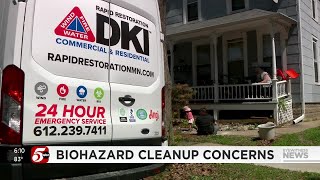 After discovery of deceased man in St. Paul’s Como neighborhood, a bio-hazard cleanup is underway
