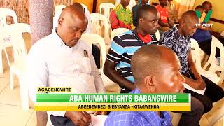 Agacencwire: Ab'eby'obugabe bw'abantu babangwire abeebembezi b'ebyanga omuri Kitagwenda