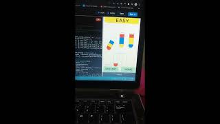 Water Sort puzzle game in HTML, CSS and JavaScript. #Shorts