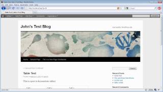 How to Create Wordpress Tables with TinyMCE