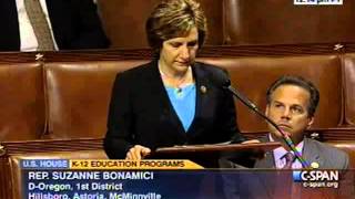 Rep. Bonamici identifies problems with the House version of No Child Left Behind