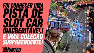 Fui conhecer uma pista de Slot Car (autorama) INACREDITÁVEL e a coleção do André Fleury em Goiânia!