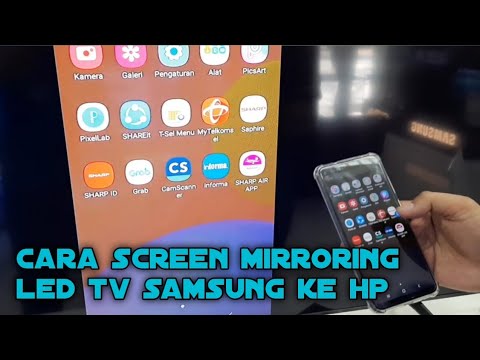 CARA SCREEN MIRRORING HP KE TV SAMSUNG - YouTube