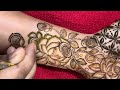 3d rose mehandi design 2025 rose mehandi design very easy step by step rose mehndi design