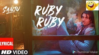 Ruby Ruby lyrical video song Sanju ranbir kapoor