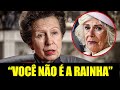 Princesa Anne Disse a Camilla Você NÃO é a Rainha! Alega a Costureira da Princesa Diana!