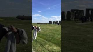 Jayesh Alummoottil in at Stonehenge. United Kingdom