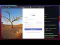 ASMR Programming - Create Minimalist Login Page using Tailwind CSS