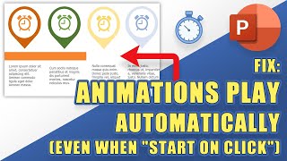 FIX: Animations Are Still Playing Automatically (despite 'Start on Click' being checked)