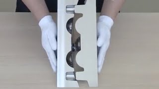 Amazing Extreme Precision CNC Made Metal Block You Never Seen By Jingdiao