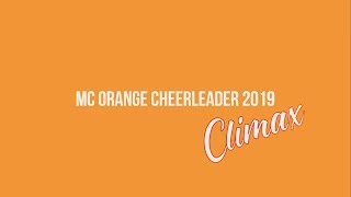 หลีดไคลแม็กซ์มงฟอร์ต 2562 - สีแสด [ MC Climax Orange Cheerleader 2019 ]