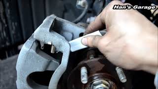 2014 Mazda 6 How to change front Rotors and Brakes