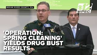 Major drug bust results announced in Indian River County